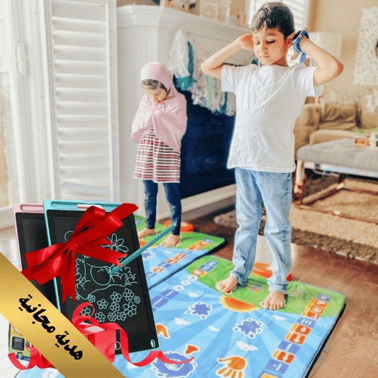 .سجادة الصلاة التعليمية الالكترونية الاصلية (احذر من المقلدة) + اللوحة السحرية كهدية مجانية